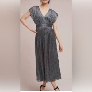 Moulinette Soeurs Gray Maxi Dress